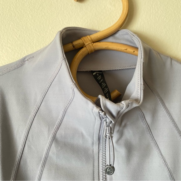 90 Degree by Reflex Light Purple Lux Full Zip Athletic Jacket - Picture 4 of 7